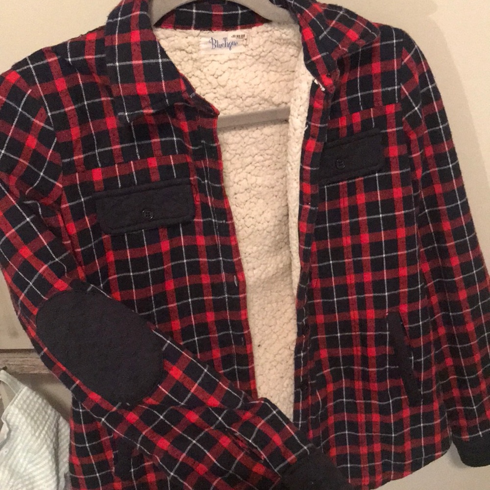 Plaid boutique jacket